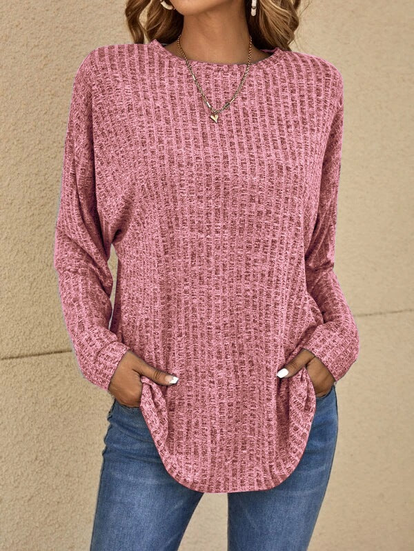 Elegant Long Sleeve Casual Sweater by Elizabeth — Allmycloset (view 6)