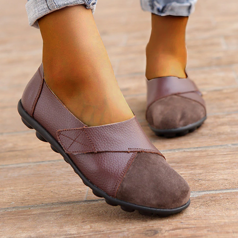 Grace™ - Premium Comfy Leather Loafers — Allmycloset (view 2)
