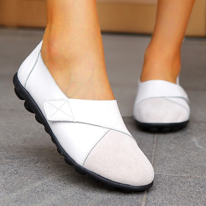 Grace™ - Premium Comfy Leather Loafers — Allmycloset (view 4)