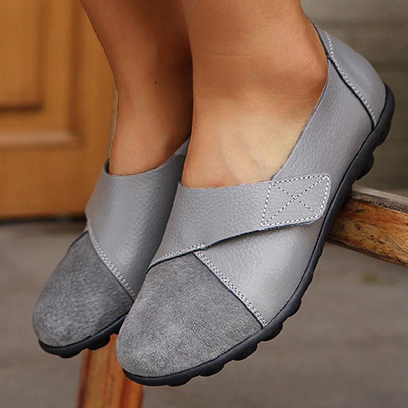 Grace™ - Premium Comfy Leather Loafers — Allmycloset (view 3)