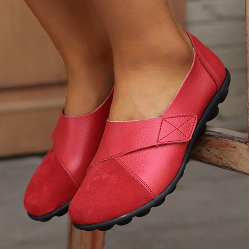 Grace™ - Premium Comfy Leather Loafers — Allmycloset (view 6)