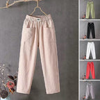 Emma™ - Cotton Linen Pants — Allmycloset (view 2)