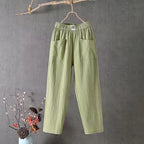 Emma™ - Cotton Linen Pants — Allmycloset (view 10)