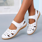Grace™- Hollow Hook Flat Sandals — Allmycloset