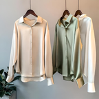 Lily™ - High Quality Satin Blouse — Allmycloset (view 3)