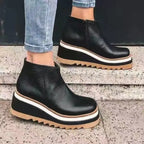 Carly - Luxury Orthopaedic Leather Boots for Optimal Comfort — Allmycloset (view 3)