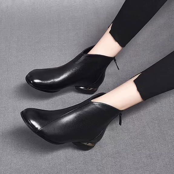 Lucy - Luxury Plush Leather Winter Boots for Optimal Comfort — Allmycloset (view 2)