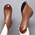 Lucy - Luxury Plush Leather Winter Boots for Optimal Comfort — Allmycloset (view 4)