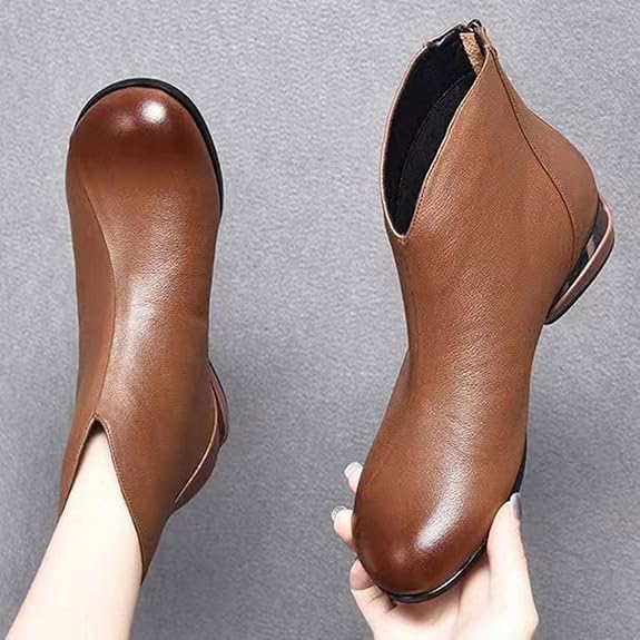 Lucy - Luxury Plush Leather Winter Boots for Optimal Comfort — Allmycloset (view 4)