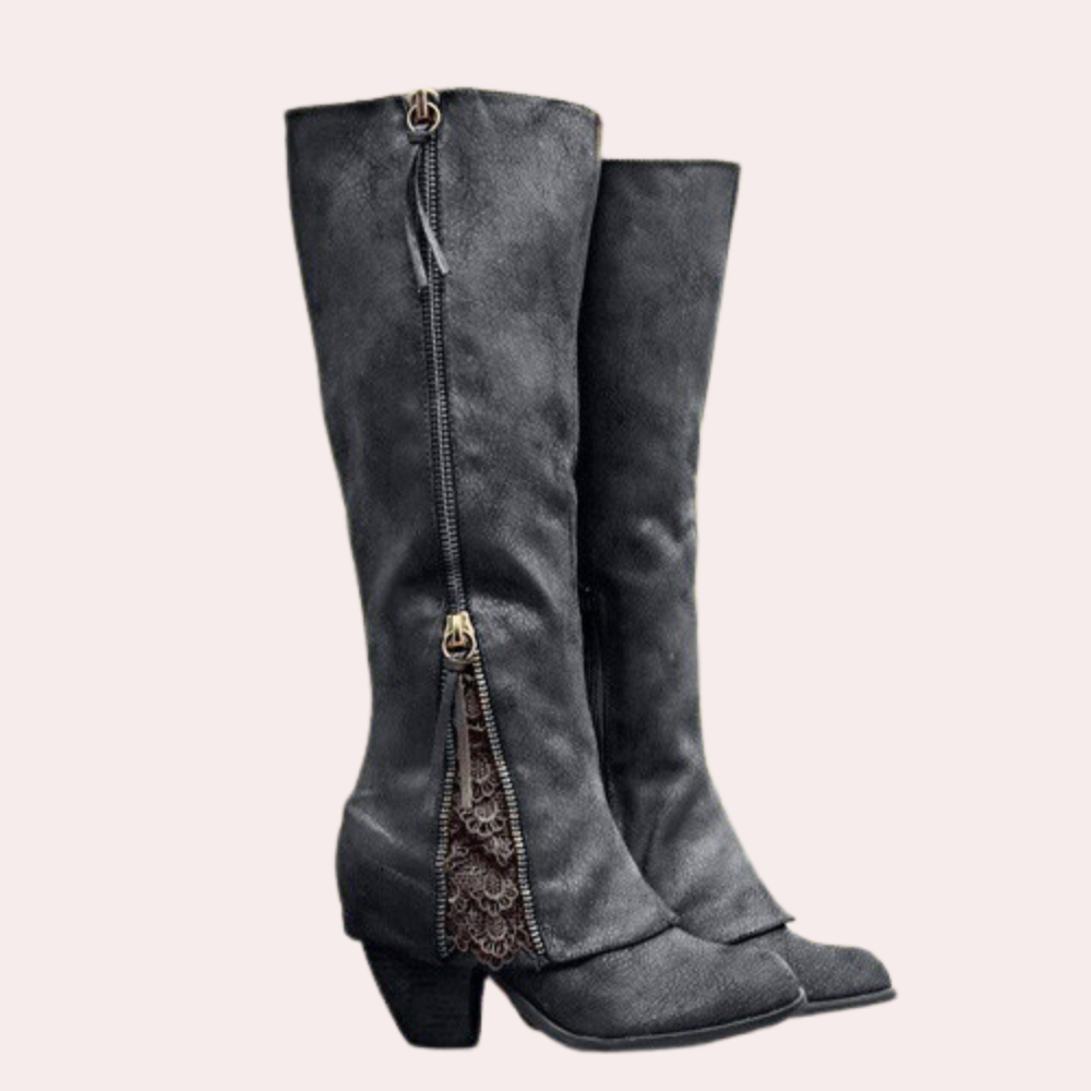 Zoya - Chic Heeled Boots for Women in Elegant Style — Allmycloset (view 3)