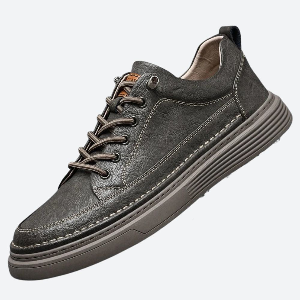 Stylish Orthopaedic Premium Leather Sneakers - Castro — Allmycloset (view 3)