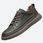 Stylish Orthopaedic Premium Leather Sneakers - Castro — Allmycloset (view 3)