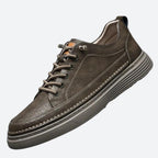 Stylish Orthopaedic Premium Leather Sneakers - Castro — Allmycloset (view 2)