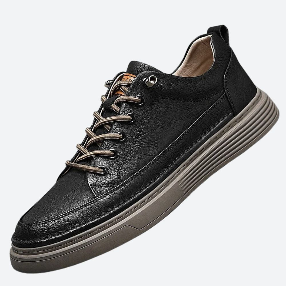 Stylish Orthopaedic Premium Leather Sneakers - Castro — Allmycloset