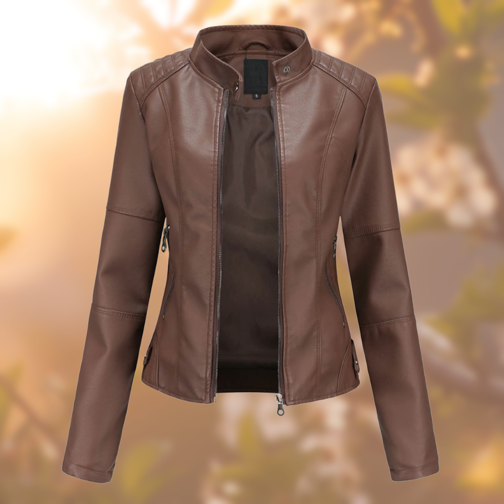 'Ruby™ - Unique Leather Jacket — Allmycloset (view 2)