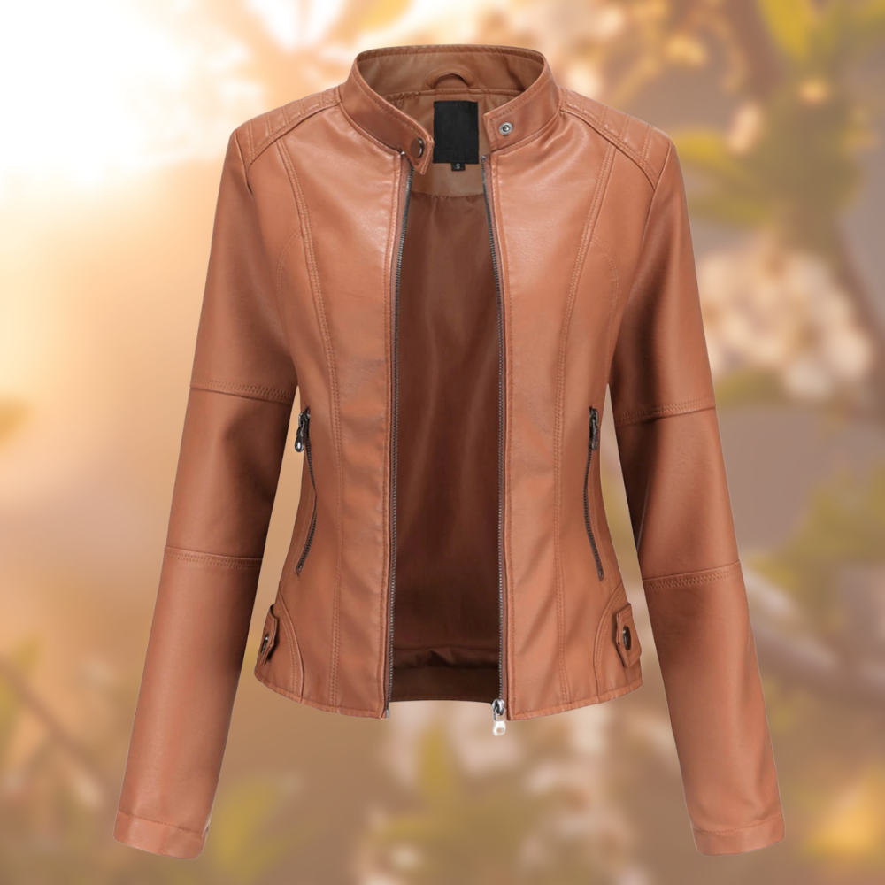 'Ruby™ - Unique Leather Jacket — Allmycloset (view 3)