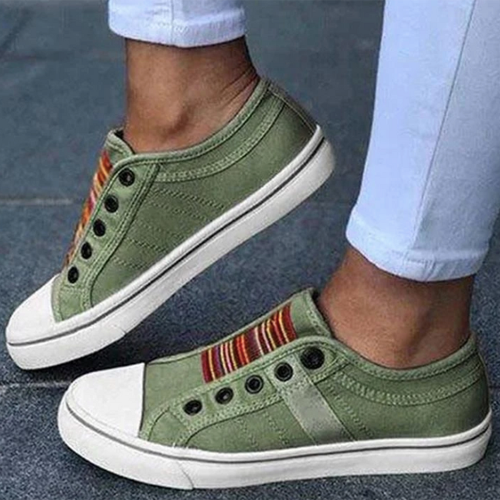 AUDREY - Stylish and Comfy Slip-On Sneakers for Everyday Wear — Allmycloset (view 4)