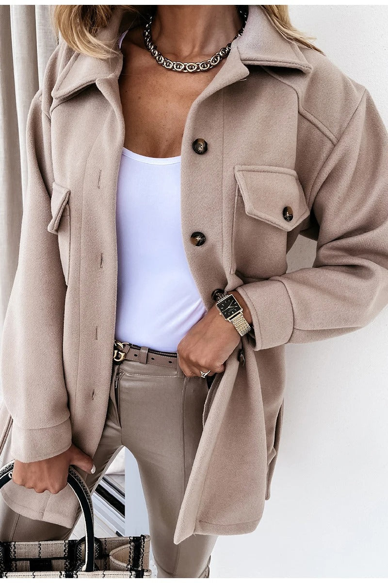 Tahlia™ - Thicken Wool Jacket — Allmycloset (view 4)