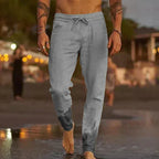 Michael™ - Premium Linen Trousers — Allmycloset (view 2)