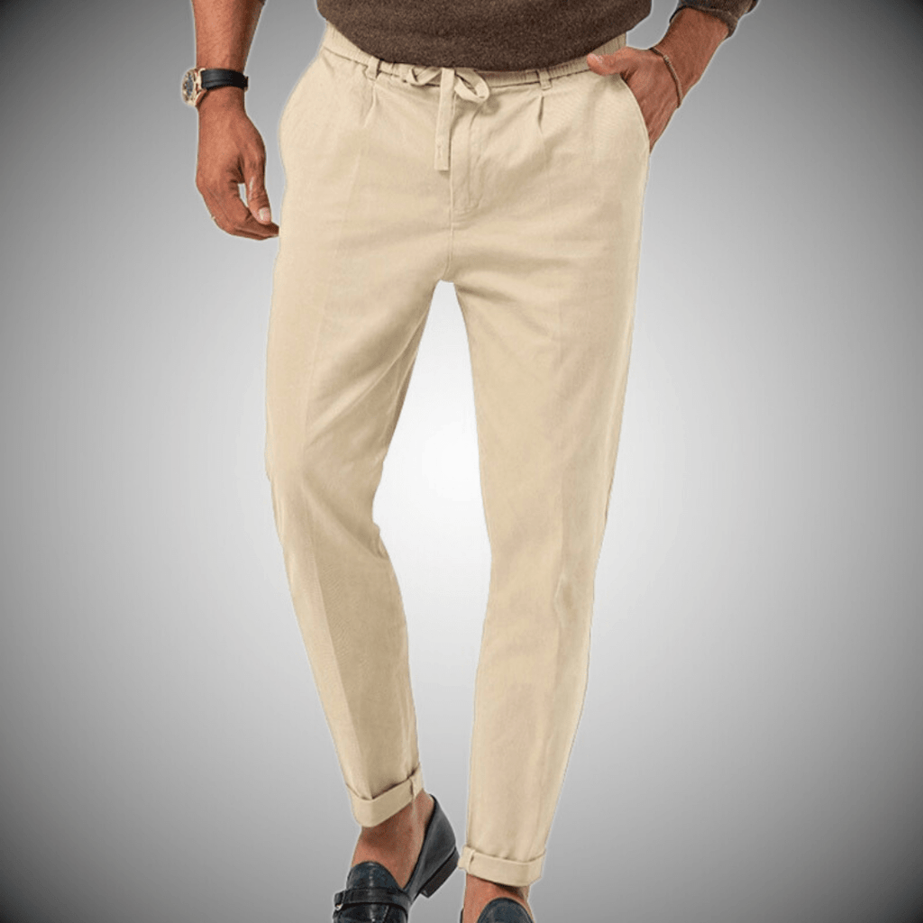 Jack™ - Premium Linen Trousers — Allmycloset (view 2)