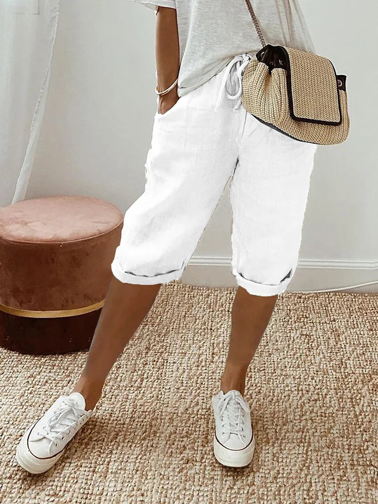 Piper™ - Women's Cotton Shorts — Allmycloset (view 5)
