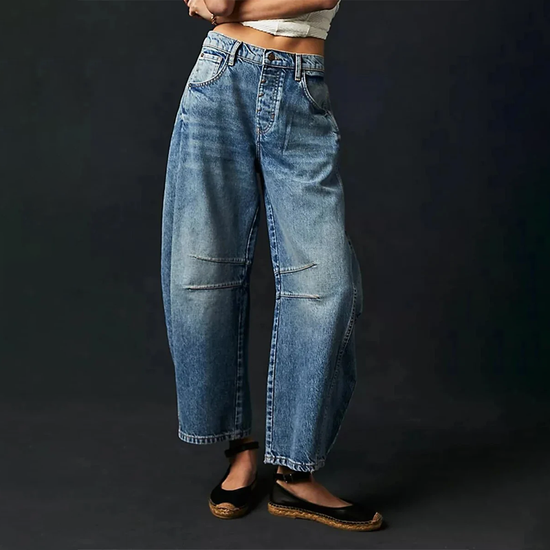 Lucy™ - Relaxed Wide-Leg Jeans — Allmycloset (view 6)