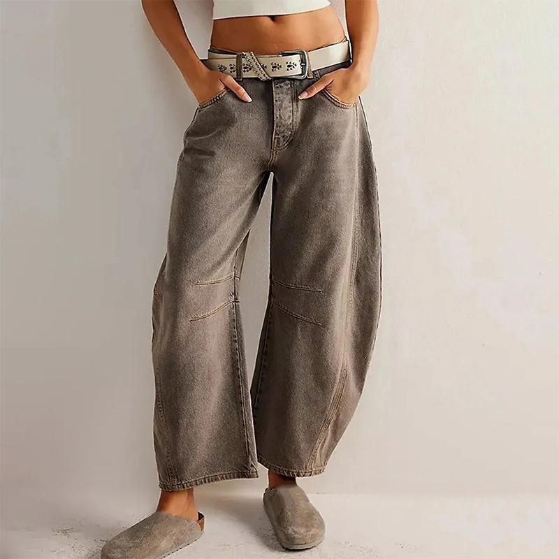Lucy™ - Relaxed Wide-Leg Jeans — Allmycloset (view 3)