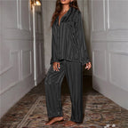 Elegant Silk Pyjamas for Feminine Indulgence — Allmycloset (view 7)