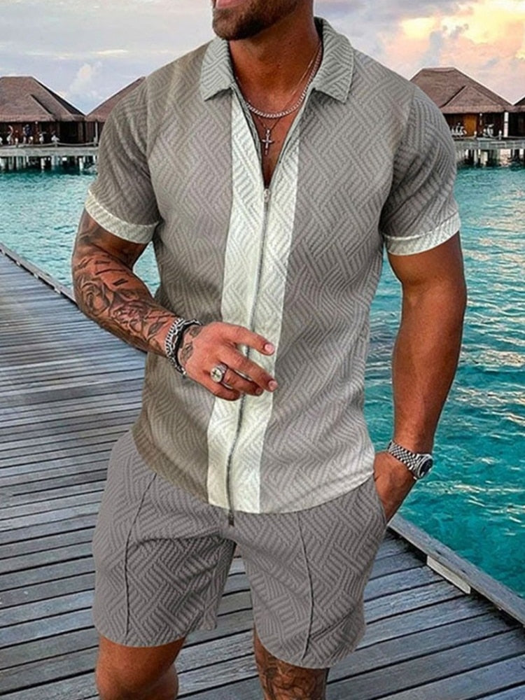 Oliver™  -  Streetwear Polo & Shorts — Allmycloset
