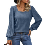 Scarlett™ - Trendy Top with Stylish Neckline — Allmycloset (view 7)