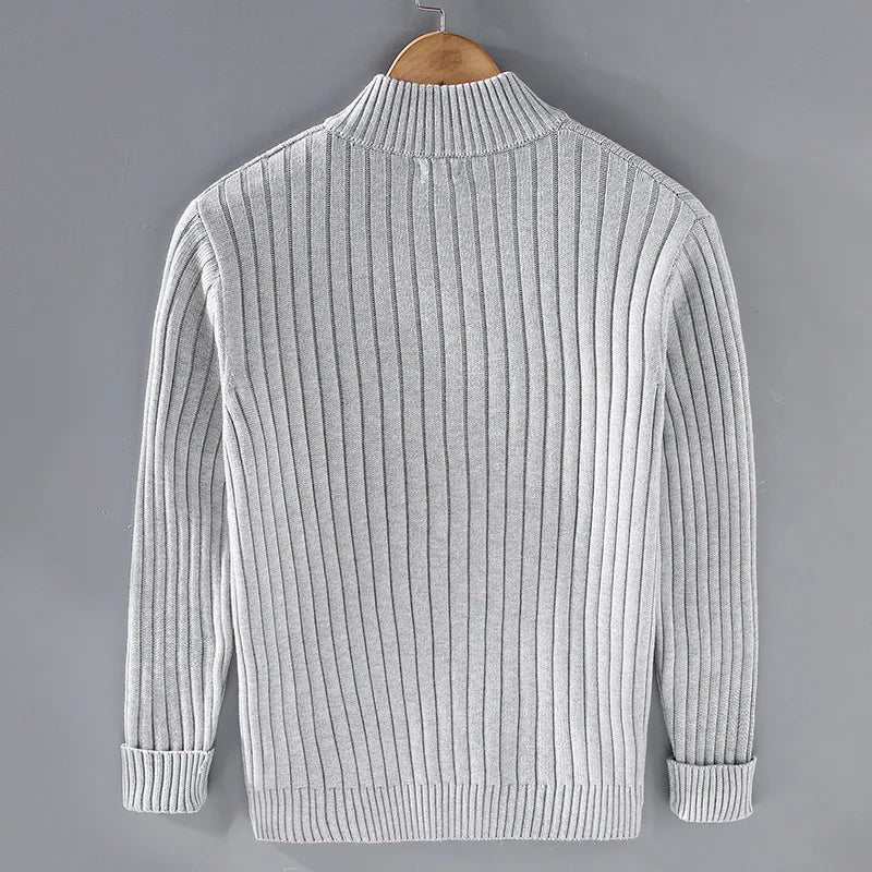 Noah™ - New Men's Zip Cardigan — Allmycloset (view 2)