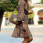Rozina - Trendy Boho Mini Dress` — Allmycloset (view 3)