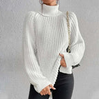Lily™ - Knitted Turtleneck Sweater — Allmycloset (view 10)