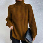 Lily™ - Knitted Turtleneck Sweater — Allmycloset (view 5)