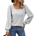 Scarlett™ - Trendy Top with Stylish Neckline — Allmycloset