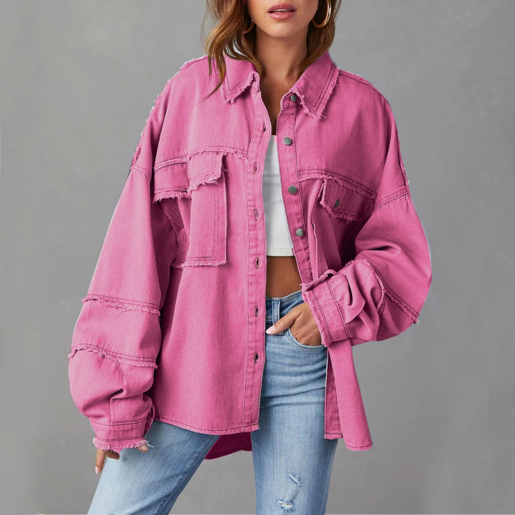 Ella™ - Stylish Denim Jacket — Allmycloset