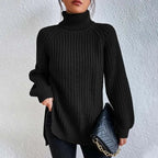 Lily™ - Knitted Turtleneck Sweater — Allmycloset (view 2)