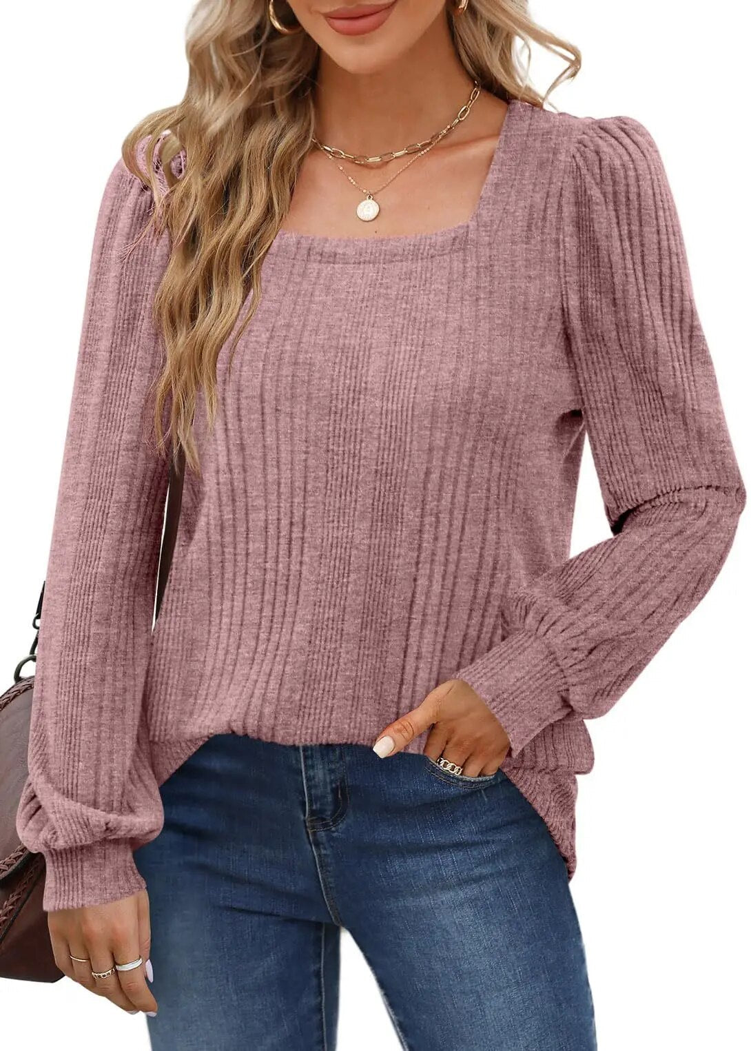 Scarlett™ - Trendy Top with Stylish Neckline