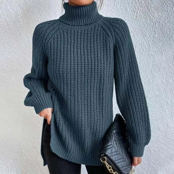 Lily™ - Knitted Turtleneck Sweater — Allmycloset (view 7)