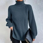 Lily™ - Knitted Turtleneck Sweater — Allmycloset (view 7)