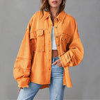 Ella™ - Stylish Denim Jacket — Allmycloset (view 8)