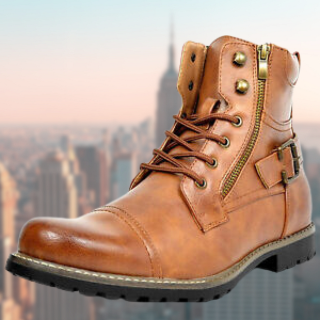 Stylish leather motorbike boots for the modern man — Allmycloset (view 2)