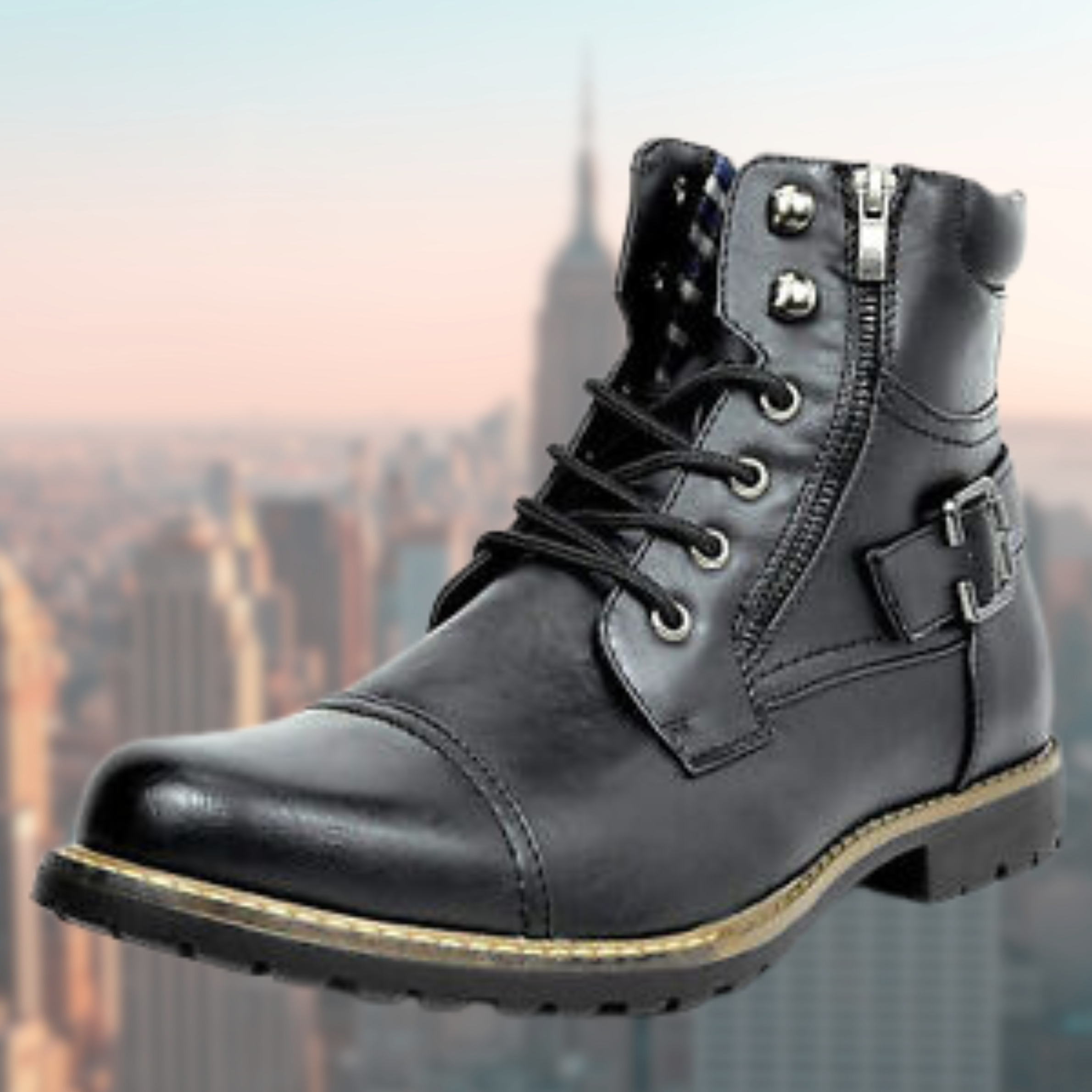 Stylish leather motorbike boots for the modern man — Allmycloset