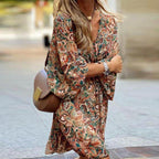 Rozina - Trendy Boho Mini Dress` — Allmycloset (view 4)