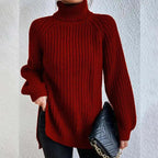 Lily™ - Knitted Turtleneck Sweater — Allmycloset (view 9)
