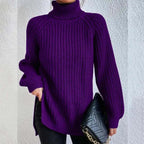 Lily™ - Knitted Turtleneck Sweater — Allmycloset (view 6)