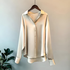 Lily™ - High Quality Satin Blouse — Allmycloset (view 8)