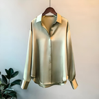 Lily™ - High Quality Satin Blouse — Allmycloset