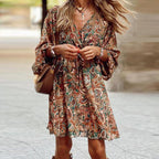 Rozina - Trendy Boho Mini Dress` — Allmycloset