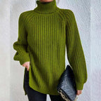 Lily™ - Knitted Turtleneck Sweater — Allmycloset